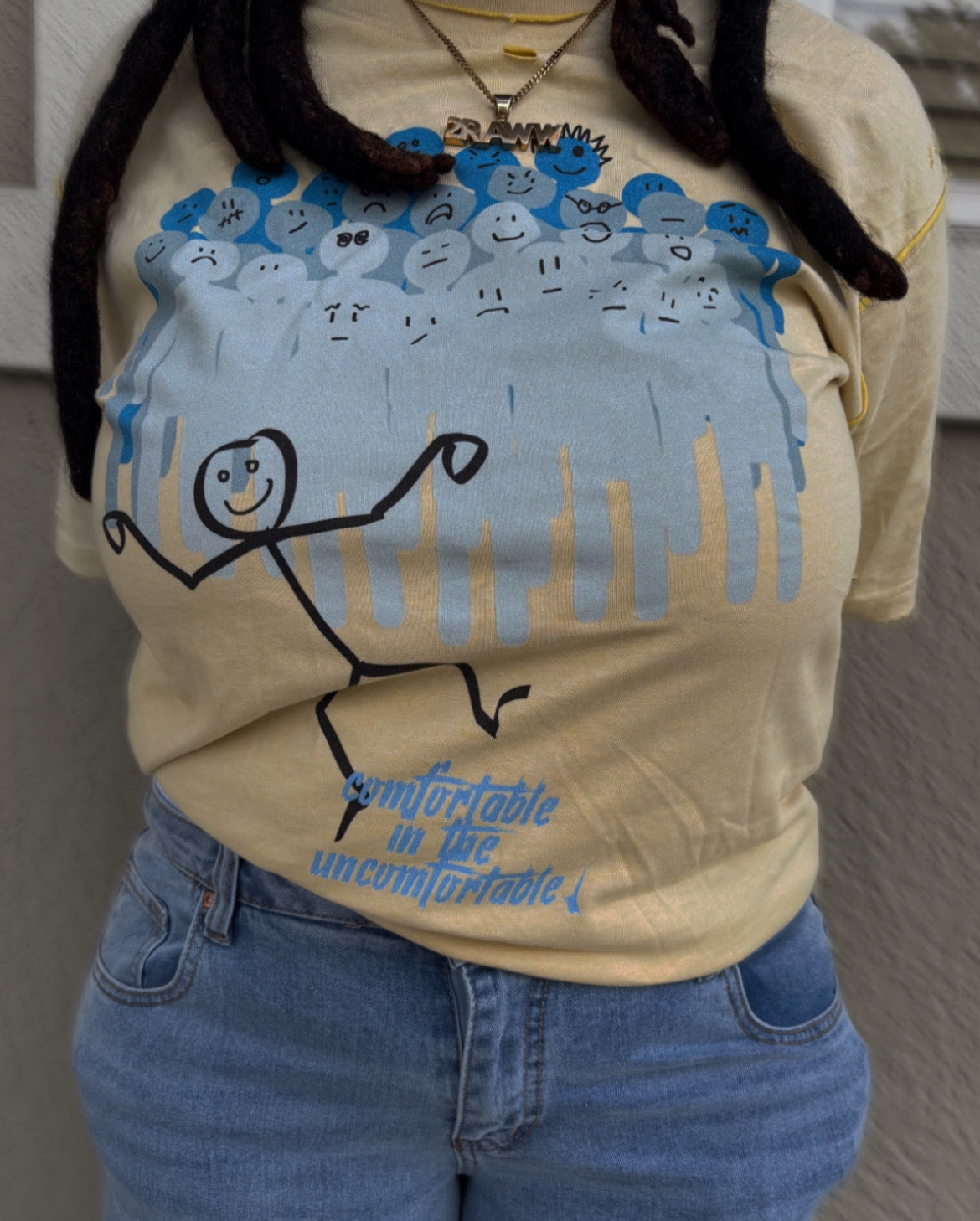 Comfortable in Uncomfortable Tee