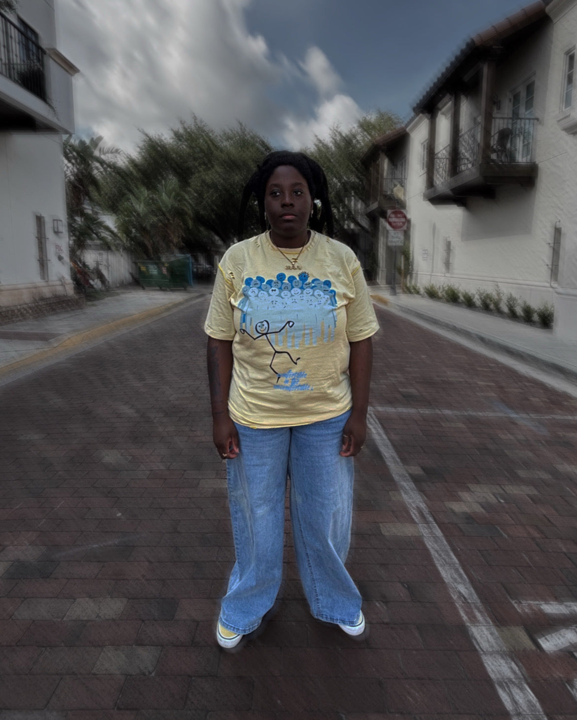 Comfortable in Uncomfortable Tee