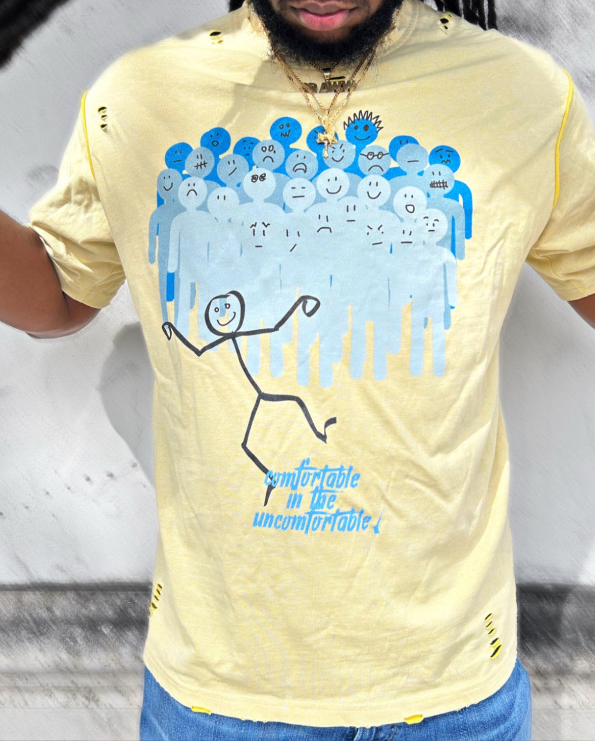 Comfortable in Uncomfortable Tee